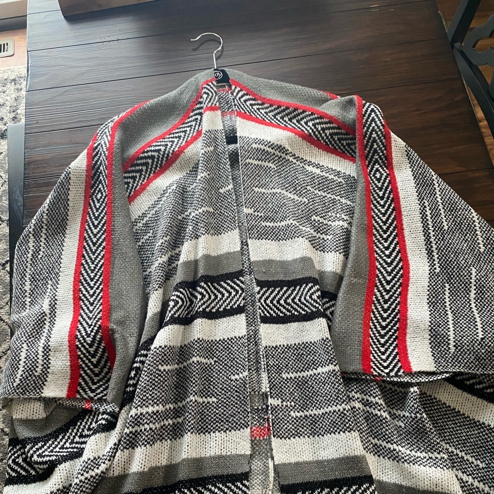 Elan fringe poncho from Mainstream Boutique